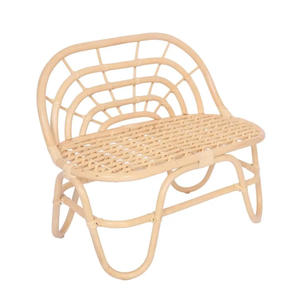 Banc en rotin écologique de haute qualité, chaise d'appoint en rotin pour chambre d'enfant, prix de gros direct usine du Vietnam - Product Image 2