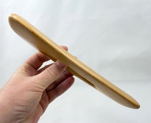 Eco-Friendly Rustic Wooden Gua Sha <b>Face</b> Massager with Solid Acacia Wood Crafts for Muscle Relaxation-New Year Gift - Product Image 4