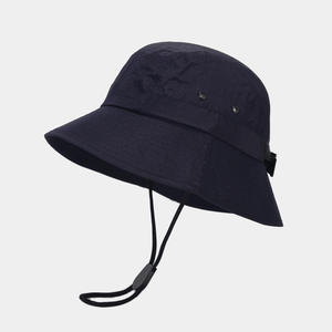 Custom Canvas Fisherman Summer Waterproof Quick Dry Sun Bucket Hats Quick Dry Breathable Wide Brim Fishermen Bucket Hat - Product Image 2