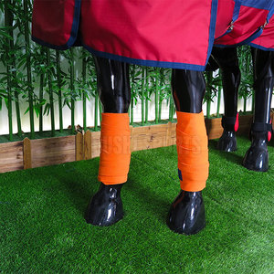 Bandages de protection durables pour les pattes de cheval, respirants, avec un design de fixation sécurisée et confortables - Product Image 5