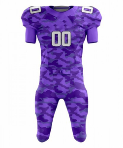 Nuevo Estilo, Uniformes de Fútbol Americano de la Mejor Calidad, Conjuntos Completos Personalizados con Logotipo Sublimado, Pantalones Cortos 100% Poliéster, Tallas Grandes - Product Image 4