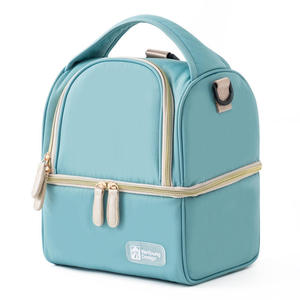 Double Layer Insulated Lunch <b>Backpack</b> with Thermal <b>Cooler</b> Compartments for Office Professionals and School - Product Image 2