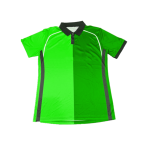 Polo de Manga Corta para Hombre, con Bloques de Color, de Secado Rápido, Tejido de Punto, Corte Regular, Estilo Deportivo, Color Sólido Azul, Verde, Negro - Product Image 3