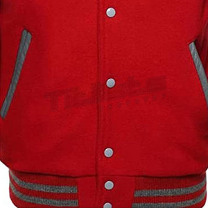 Chaqueta de Invierno Cálida y Cómoda para Hombre, con Mangas de Cuero, Estilo Letterman, Resistente al Viento, a un Precio Razonable - Product Image 5