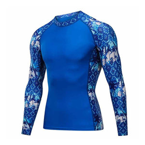 Chemises de compression Premium Rash Guard pour le fitness, le MMA, le surf, la plongée – Vente en gros usine – Manches longues à séchage rapide pour hommes - Product Image 3