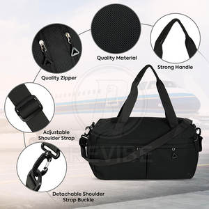 Sacs de sport en polyester pour la gym, faible MOQ, sacs de sport confortables, sacs de sport de haute qualité pour hommes - Product Image 5