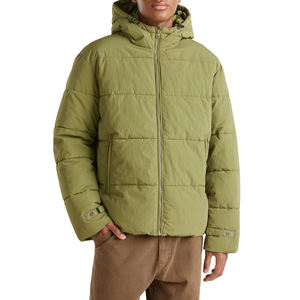 Chaqueta de Invierno para Hombre, Corte Regular, con Capucha, de Lona, Impermeable, Ecológica, Cortavientos, Transpirable y Anti-UV - Product Image 1