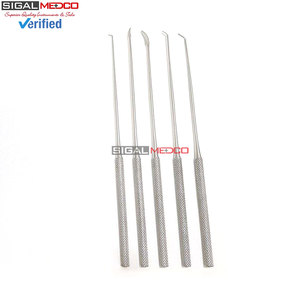 Juego de Microdisectores de Acero Inoxidable Reutilizables, Kit de Instrumentos Quirúrgicos para Microcirugía, Neurocirugía de Precisión y Cirugía Cerebral - Product Image 6
