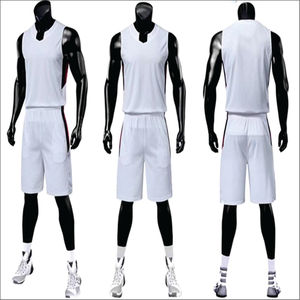 Uniforme de Baloncesto de Diseño Personalizado de la Mejor Calidad, 100% Poliéster Transpirable, Sin Mangas, Etiqueta Personalizada del Equipo, Precio Competitivo, Unisex - Product Image 1