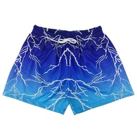 Shorts de sport personnalisés de marque célèbre, 100% coton, décontractés, avec logo brodé, en maille épaisse, pour la musculation, sublimation, entrejambe de 5 pouces