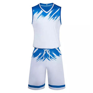 Tenue de basket-ball légère, conçue pour l'entraînement et la compétition, avec texture anti-transpiration et coupe ergonomique. - Product Image 1