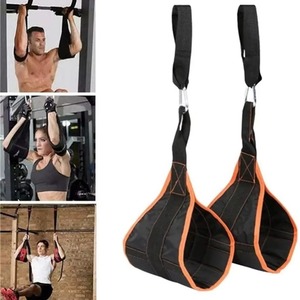 Fitness Wear Abdominal Muscle Training Hanging AB Sling Strap Adjustable Arm Exercise AB Straps <b>Pull</b> <b>up</b> <b>Bar</b> Sling Straps - Product Image 6