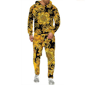 Veste à cordon de serrage en polyester de haute qualité, couleur unie, sportive, athlétique, hiver, imprimé léopard, survêtement pour hommes, jogging, séchage rapide - Product Image 4