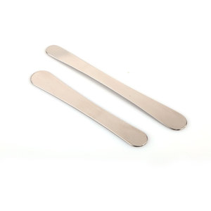 Couteau à palette en acier inoxydable de qualité alimentaire, grand modèle 21 cm, spatule à glaçage K-Food, pour garnir les raviolis, motif Angang Flower, résistant à la rouille - Product Image 1