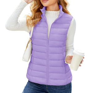 Chaleco Acolchado Moderno para Mujer - Cálido y Diseñado para Moverse Contigo Mientras te Mantiene Cómoda en Viajes o Aventuras al Aire Libre - Product Image 3