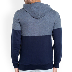 Sudadera con capucha para hombre, de felpa francesa, para invierno, sin cordones, 100% algodón, corte regular, teñido liso, de secado rápido, en venta. - Product Image 2