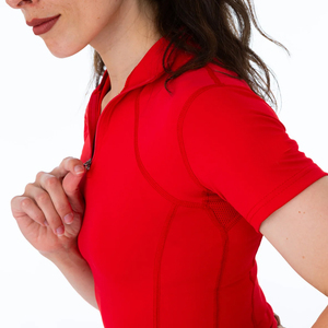 Wholesale Price High Quality Printed Women's Equestrian Horse Riding Base Layer <b>Shirts</b> Moisture Wicking Breathable - Product Image 5