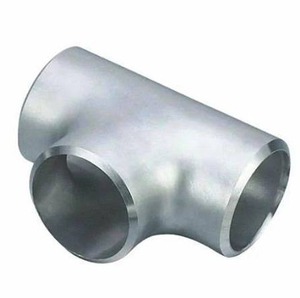 Raccord en T sans soudure en acier inoxydable 304L SCH10 ANSI ASME B16.9 de 1/2 pouce DN15, à souder bout à bout, 3 voies égal, basse pression, OEM - Product Image 2