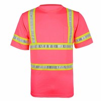 Camisetas de Seguridad Unisex, Moda Laboral, Alta Calidad, Impermeables, Transpirables, de Alta Visibilidad, de Algodón, Elegantes, Tallas para Adultos