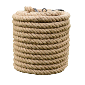 Cuerda de Yute Natural Biodegradable, Cordón de Yute Resistente para Manualidades, Decoración, Envoltura de Regalos, Jardinería Ecológica - Product Image 1