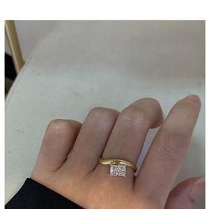 แหวนเพชรทรงสวยหรู ประดับเพชรแล็บโกรว์ รับรองโดย IGI สี D E F ความสะอาดระดับ VVS VS ตัวเรือนทองคำ ทองชมพู ทองขาว เงิน - Product Image 6