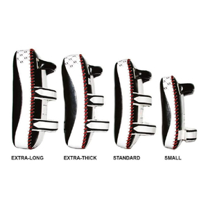 High Density <b>Foam</b> Thai <b>Pads</b> Curved Kick <b>Pads</b> for MMA Training Shock Absorbent Boxing <b>Pads</b> with Strong Arm Support - Product Image 1