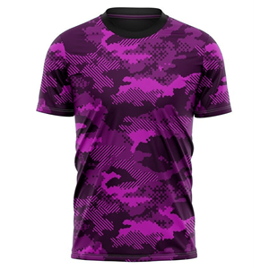 Camiseta de Fútbol Sublimada para Hombre, Manga Corta, Cuello en V, Absorbe la Humedad, 100% Poliéster, Cierre con Hebilla en T, Ajuste Atlético - Product Image 4