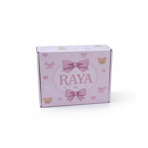 กล่องกระดาษคราฟท์ย่อยสลายได้ ผลิตด้วยมือจากเวียดนาม เป็นมิตรกับสิ่งแวดล้อม เคลือบด้าน พิมพ์ลายนูน สำหรับใช้ในงานนิทรรศการ - Product Image 1