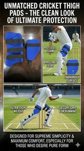 Protectores de Muslo Personalizados, Ajustables, Ligeros, para Cricket, Uso Deportivo, Almohadillas de Entrenamiento de Cricket, Almohadillas Tailandesas, Bajo MOQ - Product Image 5