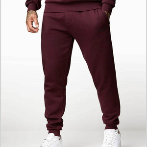 Ensemble de survêtement fuselé pour homme – Veste et pantalon de jogging – Tenue décontractée pour le fitness, l'entraînement, le streetwear et le sport quotidien – 100 % coton - Product Image 3
