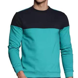 Sudaderas de Cuello Redondo para Hombre, 100% Algodón, Forro Polar Grueso, Invierno, Diseño Personalizado, Estampado Sólido, Logotipo Bordado - Product Image 1