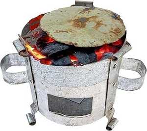Parrilla de Carbón de Acero Inoxidable con Rejilla Extraíble - Product Image 4