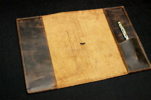 Étui de luxe vintage en cuir pour carnet de notes, rechargeable, avec support d'écriture, protection pliable, classique NBC-0076 - Product Image 4