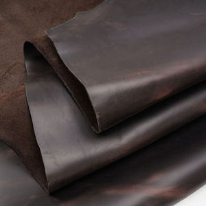 Cow Hides Cattle 100% Nature Real Oil Leather Material Wholesale Full Grain Handbag Bag Cowhide Genuine Leather Manufacture - Product Image 2