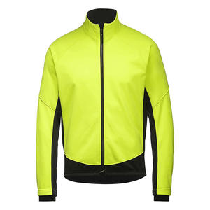 Veste de cyclisme réversible pour homme, fermeture éclair intégrale, coupe-vent, séchage rapide, écologique, manches longues, VTT, vêtements de sport OEM, grandes tailles - Product Image 4