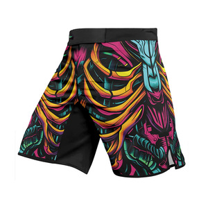 New High Quality MMA Training <b>Shorts</b> Custom Stretch Gym Fitness Sports <b>Shorts</b> Martial Arts Apparel Supplier - Product Image 5