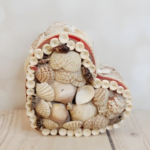 Love <b>Heart</b> <b>Shape</b> <b>Box</b> Made of Natural Sea Shells Gift Boxes Jewelry Container with Velvet Liner Souvenir Tourist Gifts - Product Image 5