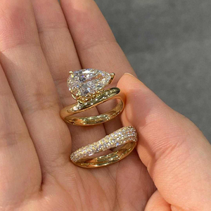 Anillo de Moissanita de Plata de Ley 925 de Primera Calidad con Baño de Rodio y Engaste de Garras para Mujer, Ideal como Regalo de Cumpleaños, Precio de Exportación - Product Image 4