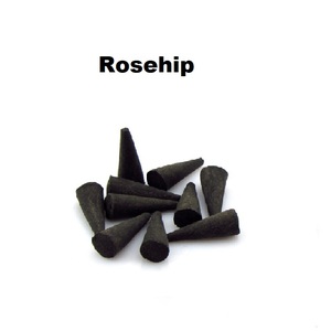 Conos de incienso de rosa mosqueta natural, suministro al por mayor de los mejores conos de incienso de marca (negro) - Product Image 1