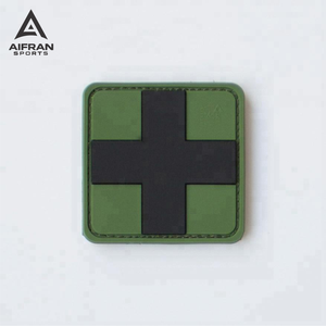 Parches Tácticos de PVC AIFRAN con Cierre de Gancho y Bucle, Insignia de Goma 3D para Chalecos, Mochilas, Uniformes, Personalizados al por Mayor - Product Image 1