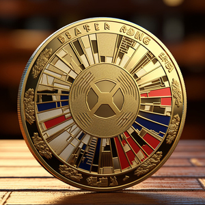 Pièces de monnaie artisanales en métal personnalisées, plaquées or, souvenirs de la Coupe du <span class=keywords><strong>Monde</strong></span> 2026, thème football, pour la vente en gros en Amérique du Nord, Canada, Mexique - Product Image 1