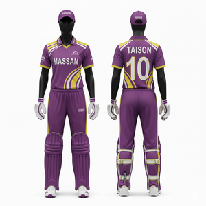 Premium women <b>Cricket</b> Uniform 180 GSM Moisture Wicking Polyester Green <b>White</b> Side Panels Custom Printed Logo - Product Image 3