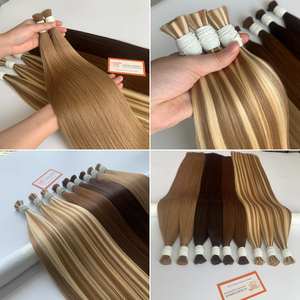 Extensions de cheveux humains vierges 100% couleurs de cheveux en vrac cuticule complète alignée des donneurs vietnamiens - Product Image 3