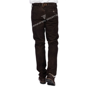 Nouveau pantalon Lederhosen Trachten bavarois pour homme, décontracté, taille mi-haute, teint en pièce, costume d'Oktoberfest allemand, en cuir véritable - Product Image 3