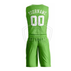 Uniforme de basket-ball de haute qualité, marque privée, vente en gros, prix bas, logo personnalisé, dernier design - Product Image 3