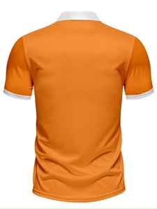 Camiseta Polo 2026 de Nuevo Estilo, Personalizada, 100% Algodón, para Hombre, Manga Corta, Diseño Sólido, Personalizable, para Oficina - Product Image 2