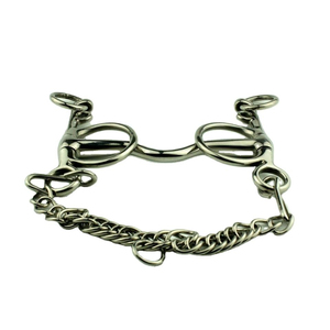 Dernier design, nouvelle muserole en acier inoxydable Pelham & Weymouth pour chevaux, équipement équestre pour service de conception OEM, muserole Pehlam fabriquée au Pakistan - Product Image 6