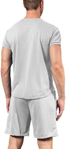 Ensemble de vêtements de sport légers d'été à prix d'usine, haute élasticité, respirant, tenue athlétique, vente directe, séchage rapide - Product Image 2