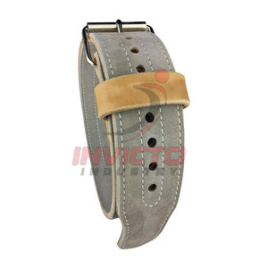 Ceinture de musculation réglable en cuir, légère et protectrice - Product Image 3