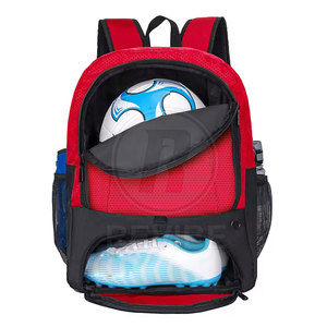 Multi Pocket Soccer <b>Backpack</b> Top Material Soccer <b>Backpack</b> Large Capacity Soccer <b>Backpack</b> Match Day Use - Product Image 2